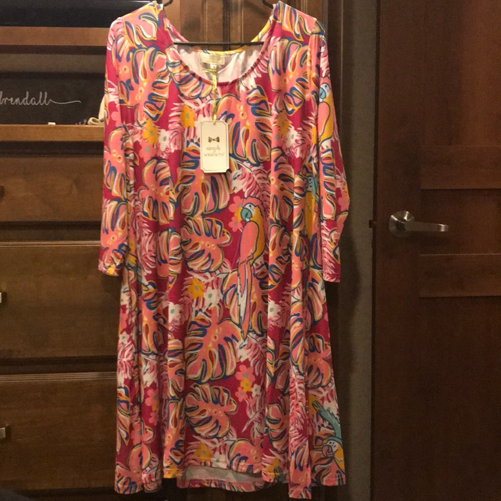 3/4 Sleeve Dress